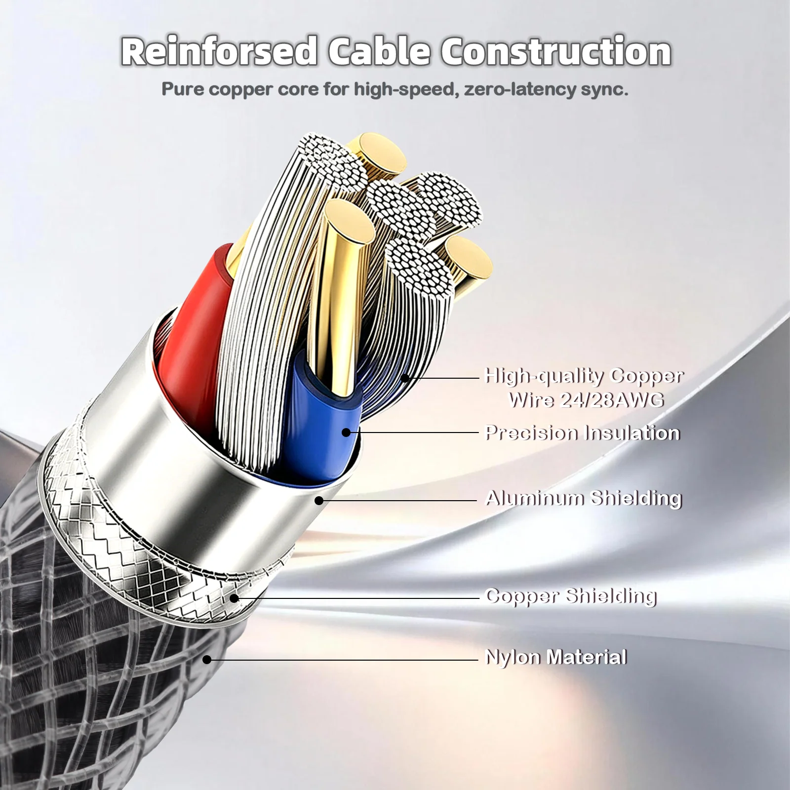 ATTACK SHARK C01ULTIMATE Coiled Cable for 8KHz Magnetic Keyboard - Image 10