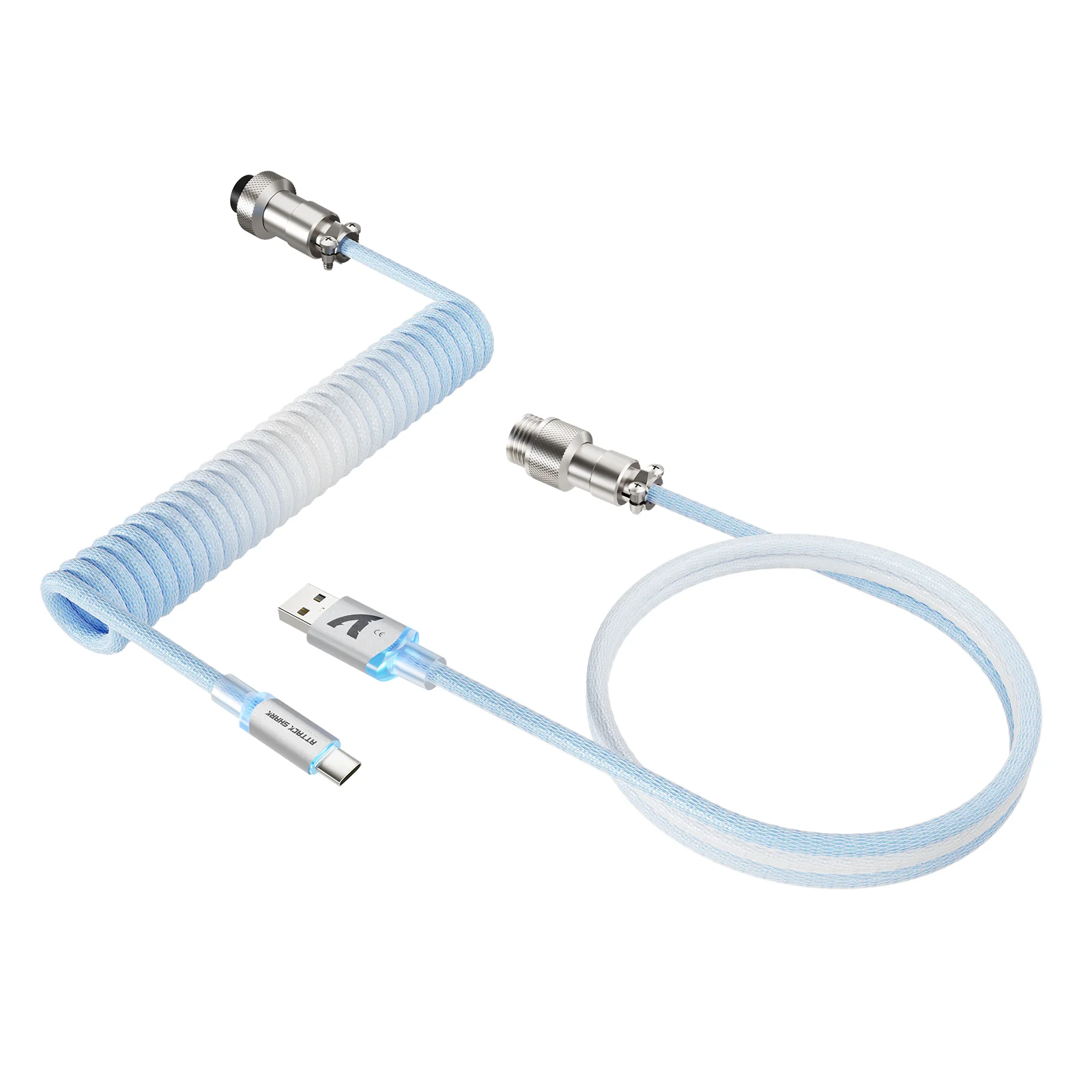 ATTACK SHARK C01ULTIMATE Coiled Cable for 8KHz Magnetic Keyboard - Image 12