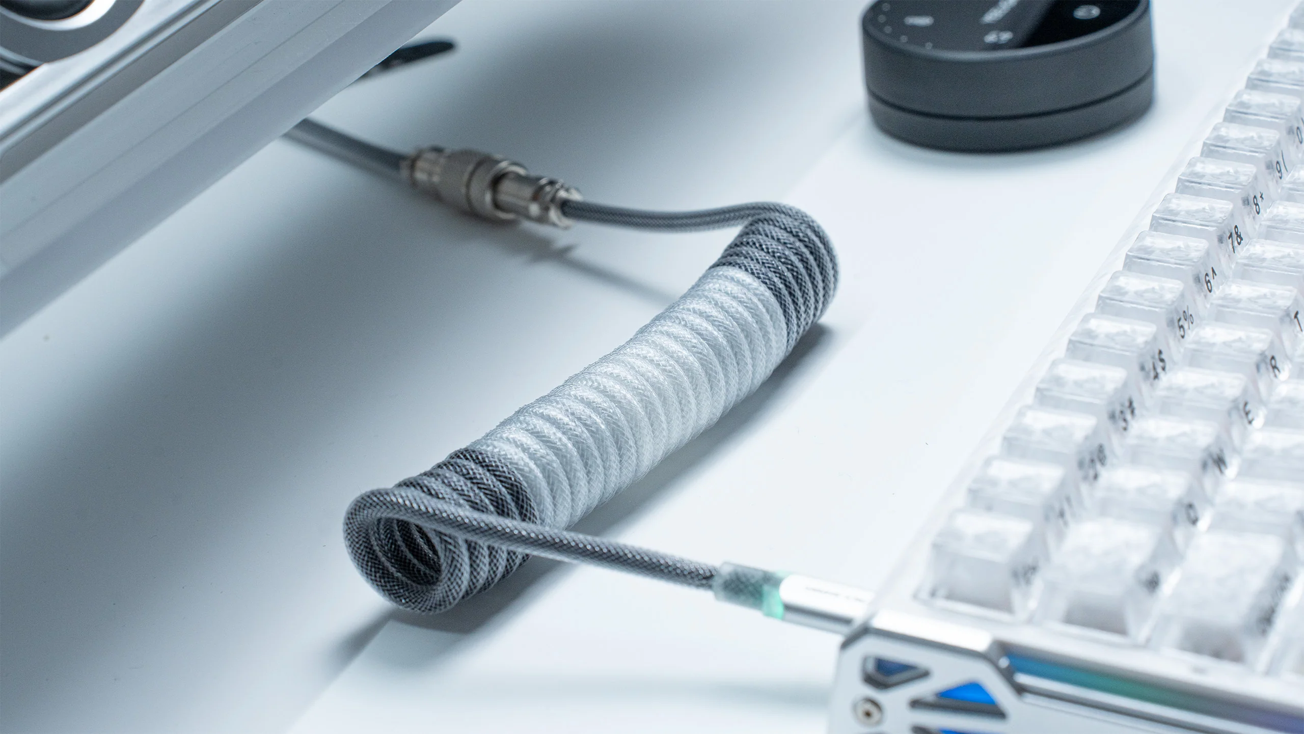 ATTACK SHARK C01ULTIMATE Coiled Cable for 8KHz Magnetic Keyboard - Image 3