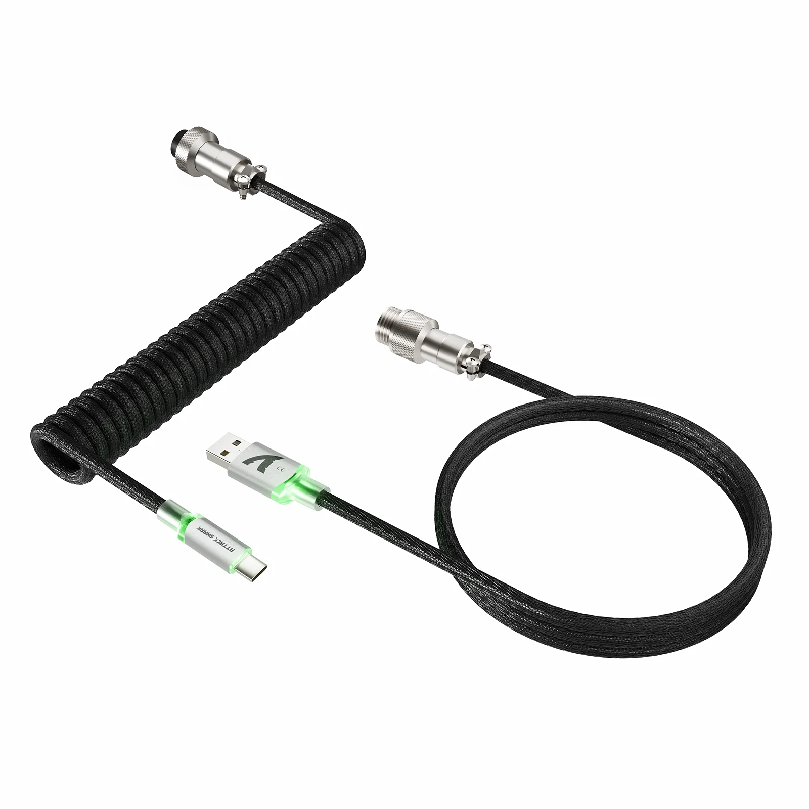 ATTACK SHARK C01ULTIMATE Coiled Cable for 8KHz Magnetic Keyboard - Image 44