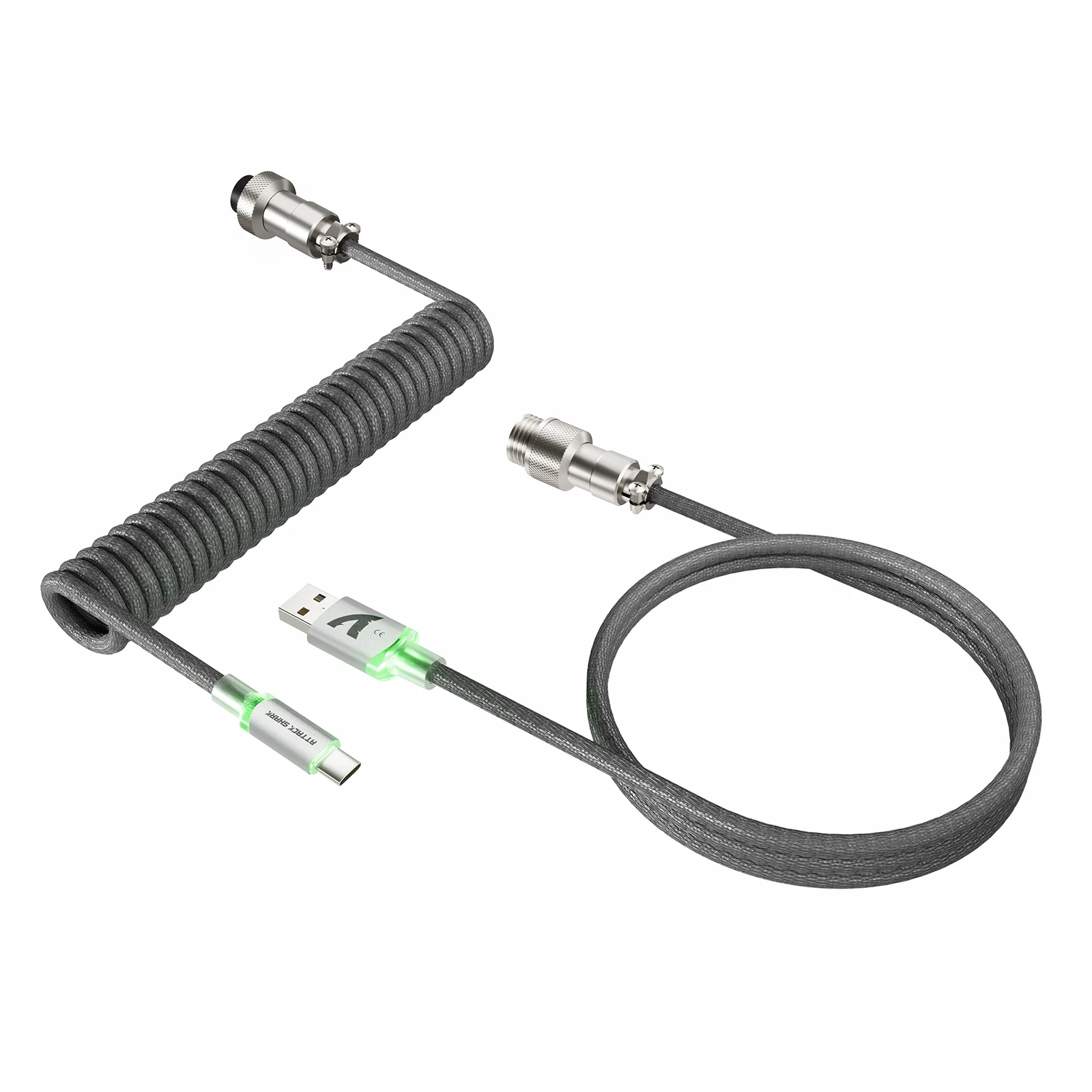 ATTACK SHARK C01ULTIMATE Coiled Cable for 8KHz Magnetic Keyboard - Image 51