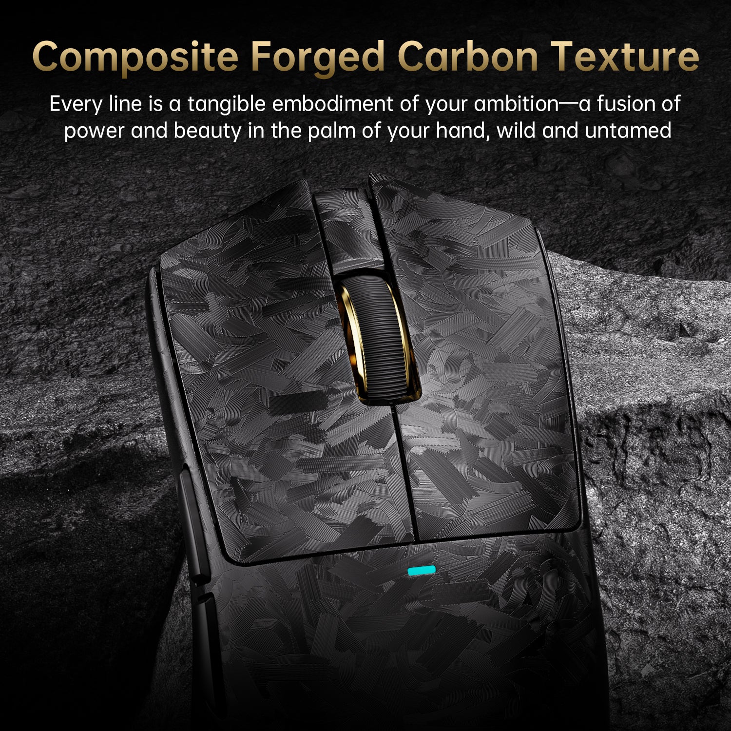 ATTACK SHARK X11 ULTRA Carbon Fiber Wireless 8K PAW3950MAX Gaming Mouse - Image 13