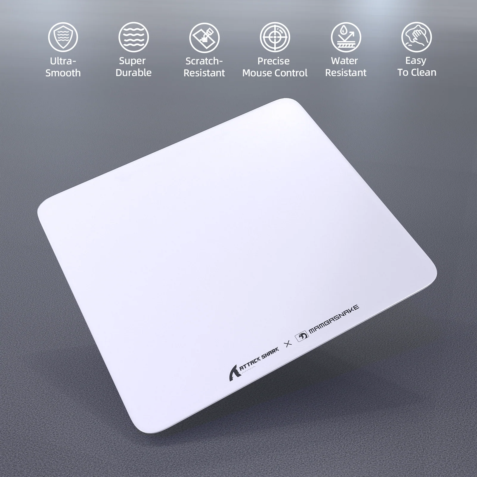 ATTACK SHARK CM05 Tempered Glass Gaming Mouse Pad - Image 34