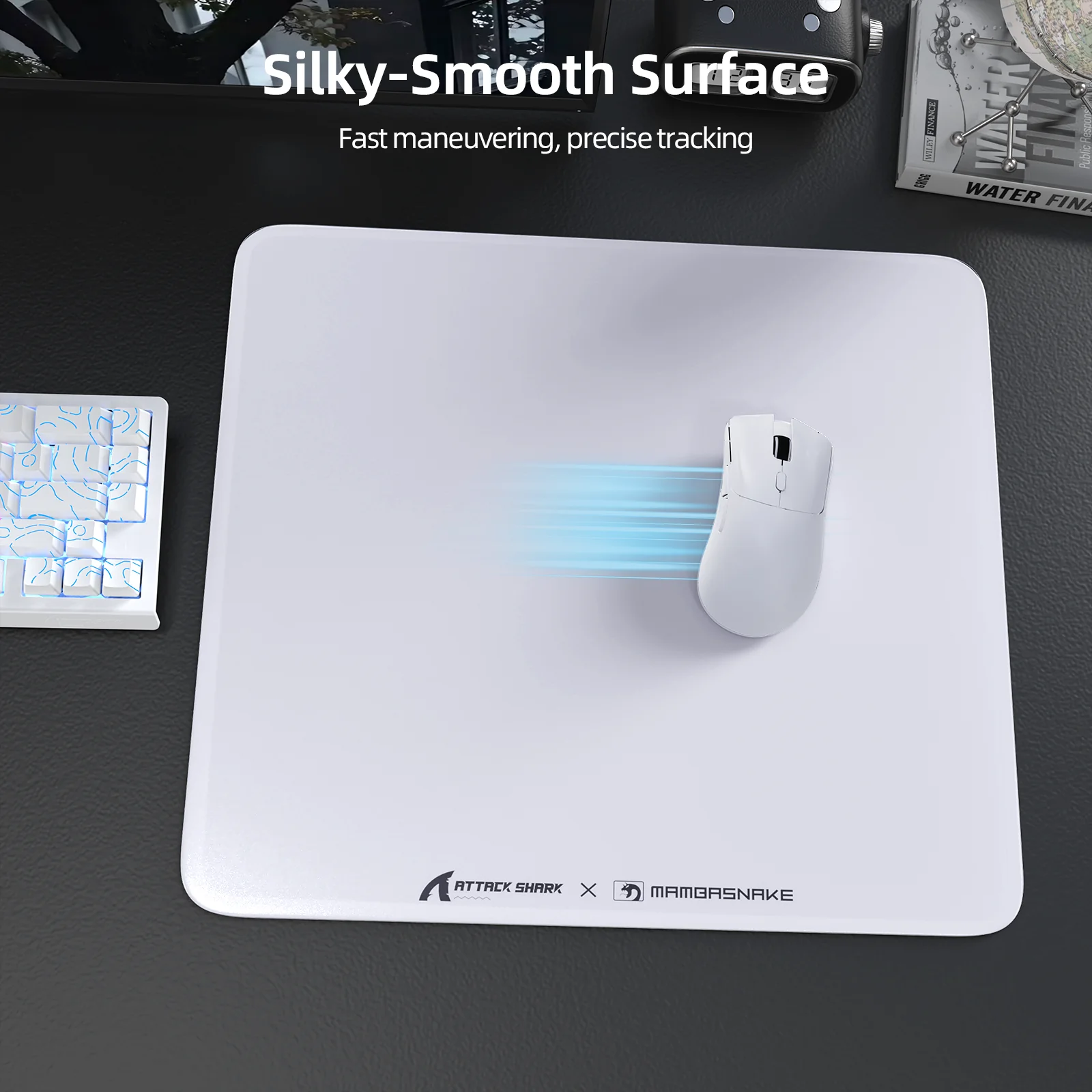 ATTACK SHARK CM05 Tempered Glass Gaming Mouse Pad - Image 35