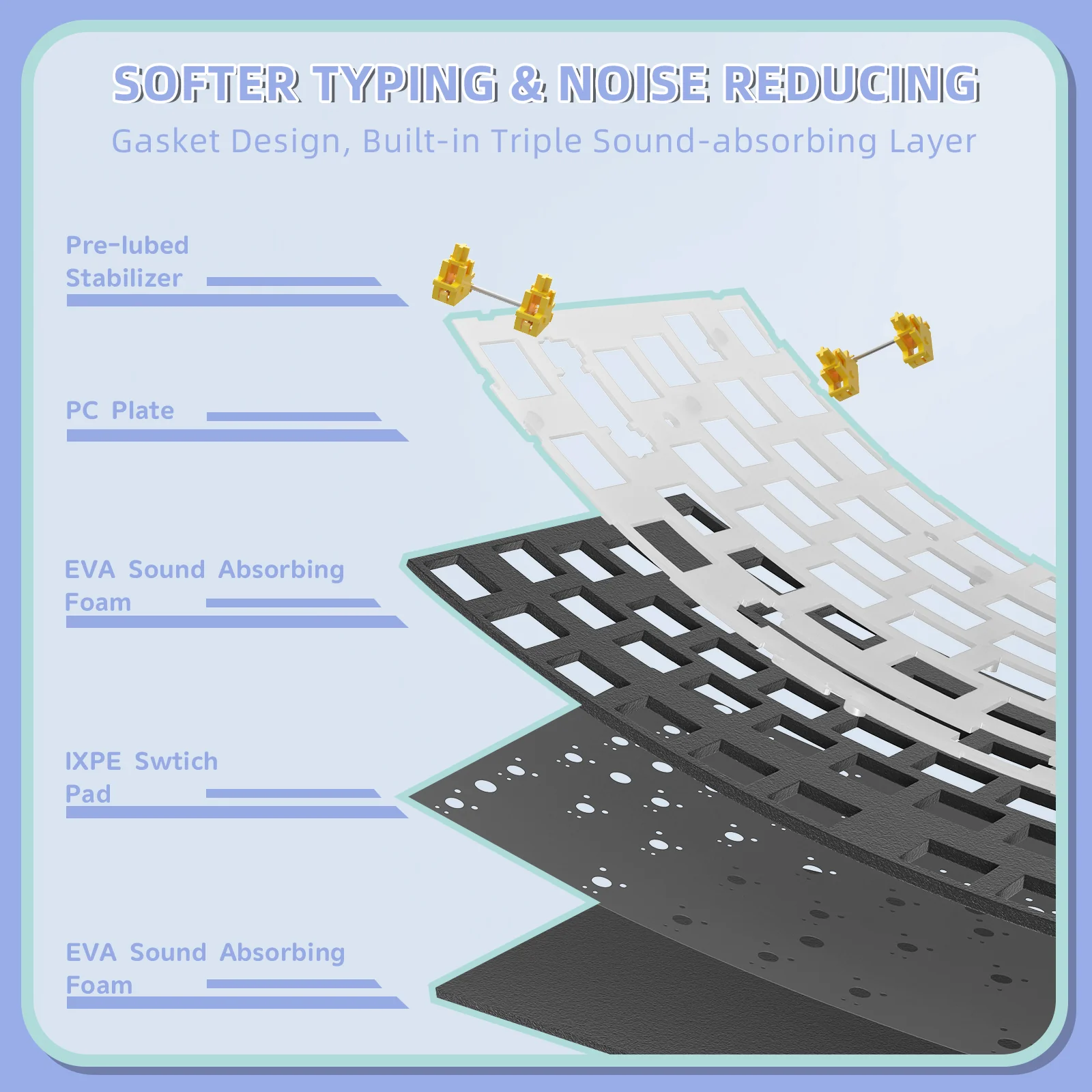 ATTACK SHARK K86 Wireless Mechanical Keyboard - Image 25