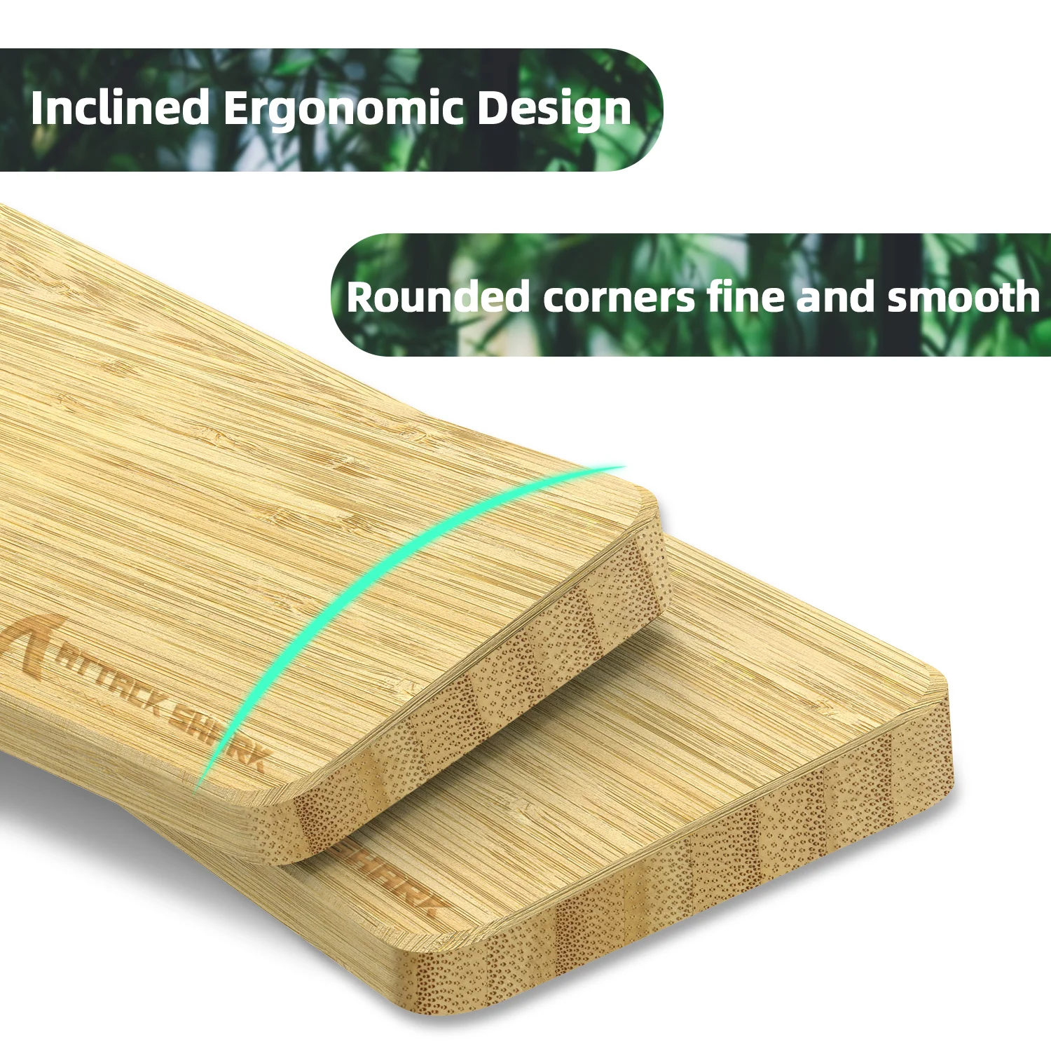 ATTACK SHARK WZ01 Bamboo Wrist Rest - Image 20