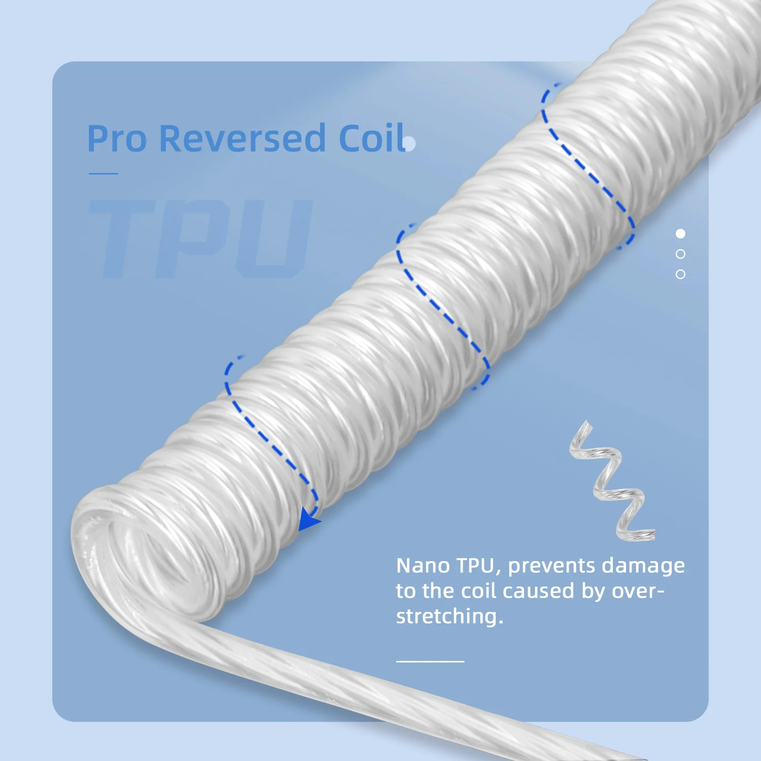ATTACK SHARK x MAMBASNAKE C02 Coiled Cable - Image 2