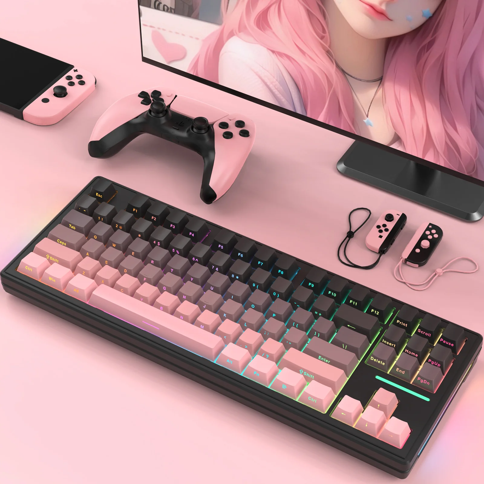 ATTACK SHARK M87 Wireless Mechanical Keyboard - Image 44