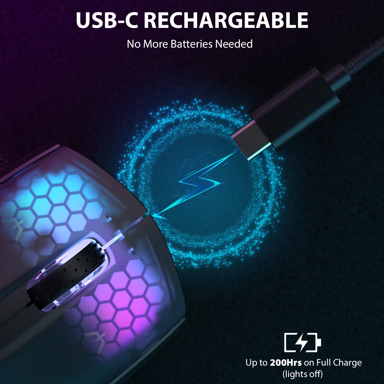 ATTACK SHARK X5 Wireless Gaming Mouse - Image 13